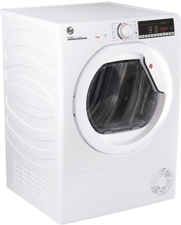 Kondenstrockner 8kg Wi-Fi und Bluetooth Bedienung Woolmark Hoover HLE C8TG-S